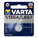 Varta LR44 Lithium-Knopfzelle 1,5V, 125mAh