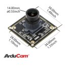 Arducam B0200 1080P Low Light Wide Angle USB Camera Module with Microphone for Computer