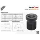 Arducam LN033 90 Degree Wide Angle 1/2.3" M12 Lens...