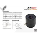 Arducam LN038 CS-Mount Lens for Raspberry Pi HQ Camera