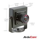 Arducam UB020201 1080P Low Light WDR USB Camera Module with Metal Case