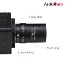 Arducam UB0213 8MP IMX179 Varifocal Camera in Metal Case...