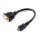 Waveshare 13860 Mini HDMI Male to VGA Female Cable