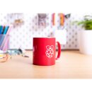 Offizielle Raspberry Pi Logo Tasse rot/weiß