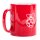 Offizielle Raspberry Pi Logo Tasse rot/weiß