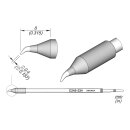 JBC C245-234 Soldering Tip Ø0.4 mm Conical Bent, Long