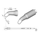 JBC C245-627 Soldering Tip Ø3.0 mm Conical Bent