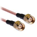 TekBox SMAM-SMAM/25/RG316 HF Cable SMA-Male to SMA-Male,...