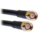 TekBox SMAM-SMAM/125/RG223 HF Cable SMA-Male to SMA-Male,...