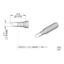 JBC C105-127 Soldering Tip  Ø 1.0 mm Conical Bevel