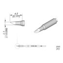 JBC C105-128 Solder Depot Tip Ø 1.0 mm Conical Bevel