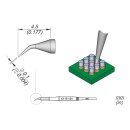 JBC C115-124 Soldering Tip Ø 0.1 mm Conical Bent