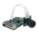 Arducam B0032 OV5647 Camera Board with CS mount Lens fully compatible with Raspberry Pi 4/3B+/3 Camera