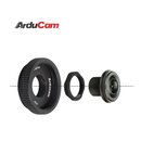 Arducam B0232 180 Degree Fisheye M12 Lens Bundle for...