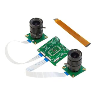 Arducam B0265N 12MP*2 Synchronized Stereo Camera Bundle Kit for Nvidia Jetson Nano and Xavier NX