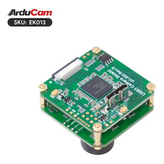 Arducam EK013 18MP USB Camera Evaluation Kit - CMOS AR1820HS 1/2.3-inch Color Camera with USB3.0 Camera Shield Plus