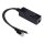 UCTRONICS U5159 IEEE 802.3af Micro USB Active PoE Splitter Power Over Ethernet 48V to 5V 2.4A for Tablets