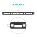 UCTRONICS U6123 1U Rack for Raspberry pi