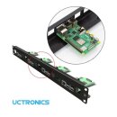 UCTRONICS U6123 1U Rack for Raspberry pi