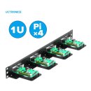 UCTRONICS U6195 Front Removable Raspberry Pi 1U Rack Mount