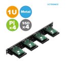 UCTRONICS U6261 19” 1U Raspberry Pi Rack Mount with...