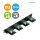 UCTRONICS U6261 19” 1U Raspberry Pi Rack Mount with SSD Mounting Brackets