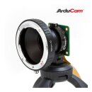 Arducam UB0218 Lens Mount Adapter for Nikon F-Mount Lens to C-Mount Raspberry Pi HQ Camera