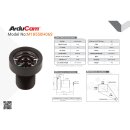 Arducam LN079 1/1.8 4K 5.5mm Low Distortion M12 Lens for OS08A10,OS08A20 and more image sensors with large optical format