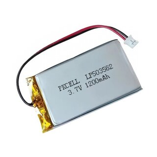 PKCell LP503562 LiPo 1200 mAh, PH Stecker