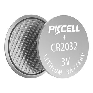 PKCell CR2032-5B CR2032 Lithium Button Cell (5 Pack)