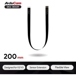 Arducam B0439 200mm Sensor Extension Cable for Raspberry Pi Camera Module V2/V3,  Support Working on Raspberry Pi and NVIDIA Jetson Nano