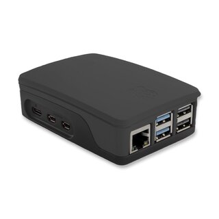 Offizielles Raspberry Pi 5 Gehuse schwarz/grau