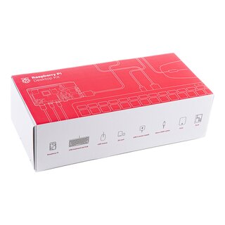 Offizielles Raspberry Pi 5 Desktop Kit Vereinigte Staaten (US)