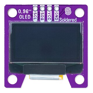 Soldered 333099 Bildschirm OLED I2C Wei 0.96 SSD1306