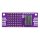 Soldered 333150 8x8 LED matrix Purple MAX7219 board