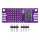 Soldered 333150 8x8 LED matrix Purple MAX7219 board