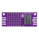 Soldered 333152 8x8 LED matrix Orange MAX7219 board