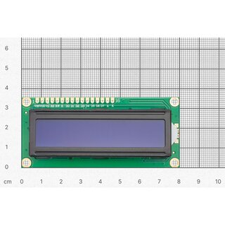 Soldered 333171 LCD Bildschirm 16x2 I2C wei/blau