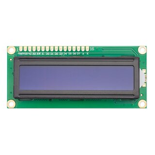 Soldered 333171 LCD Bildschirm 16x2 I2C wei/blau