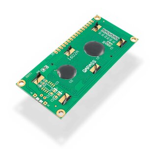 Soldered 333171 LCD Bildschirm 16x2 I2C wei/blau