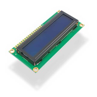 Soldered 333171 LCD Bildschirm 16x2 I2C wei/blau