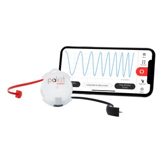 Pokit Meter Bluetooth Oscilloscope and Multimeter Transparent