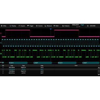 Siglent SDS3000X HD Software Options