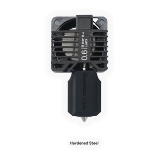 Bambu Lab P1P/P1S Hotend Assembly Hardened Steel 0.6mm