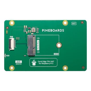 Pineboards BAI1L Hat AI! TPU Adapter fr Raspberry Pi 5