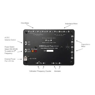 DMMCheck Plus Rev. 8 Multimeter Kalibrier-Referenz