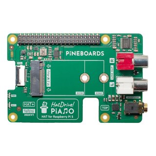 Pineboards TM1A1M HatDrive! Piano (NVMe 2230, 2242 GEN 3) fr Raspberry Pi 5