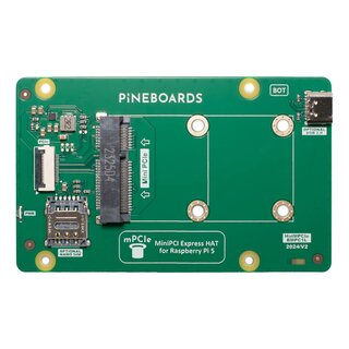 Pineboards BMPC1L Hat mPCIe fr Raspberry Pi 5