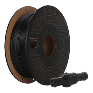 Bambu Lab PPS-CF Filament on Spool 76100 Black (750g)