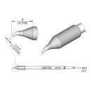 JBC C245-034 Soldering Tip Ø0.4 mm Conical Bent